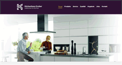 Desktop Screenshot of kuechen-gruber.de